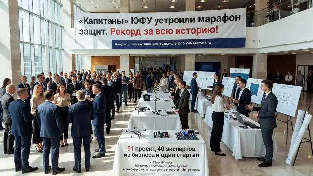 «Капитаны» ЮФУ устроили марафон защит. Рекорд за всю историю!