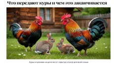 Что передают куры и чем это заканчивается